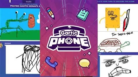 Gartic Phone : Dessinez des choses stupides et riez jusqu'aux larmes !